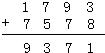 在加法算式中，漢字代表數(shù)字0,1,2,3,