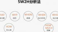 5w2h中的how