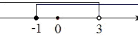 解不等式組 -2x+1≤-1，…(1) 1+2x 3