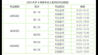 21年護士資格考試要考幾天？考試時間