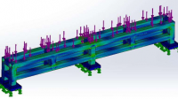 Solidworks simulation靜應力大位