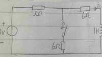 如下圖所示電路，時(shí)開關(guān)閉合，閉合前電