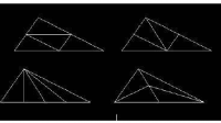 將一個(gè)非等腰三角形分成了好幾層，每